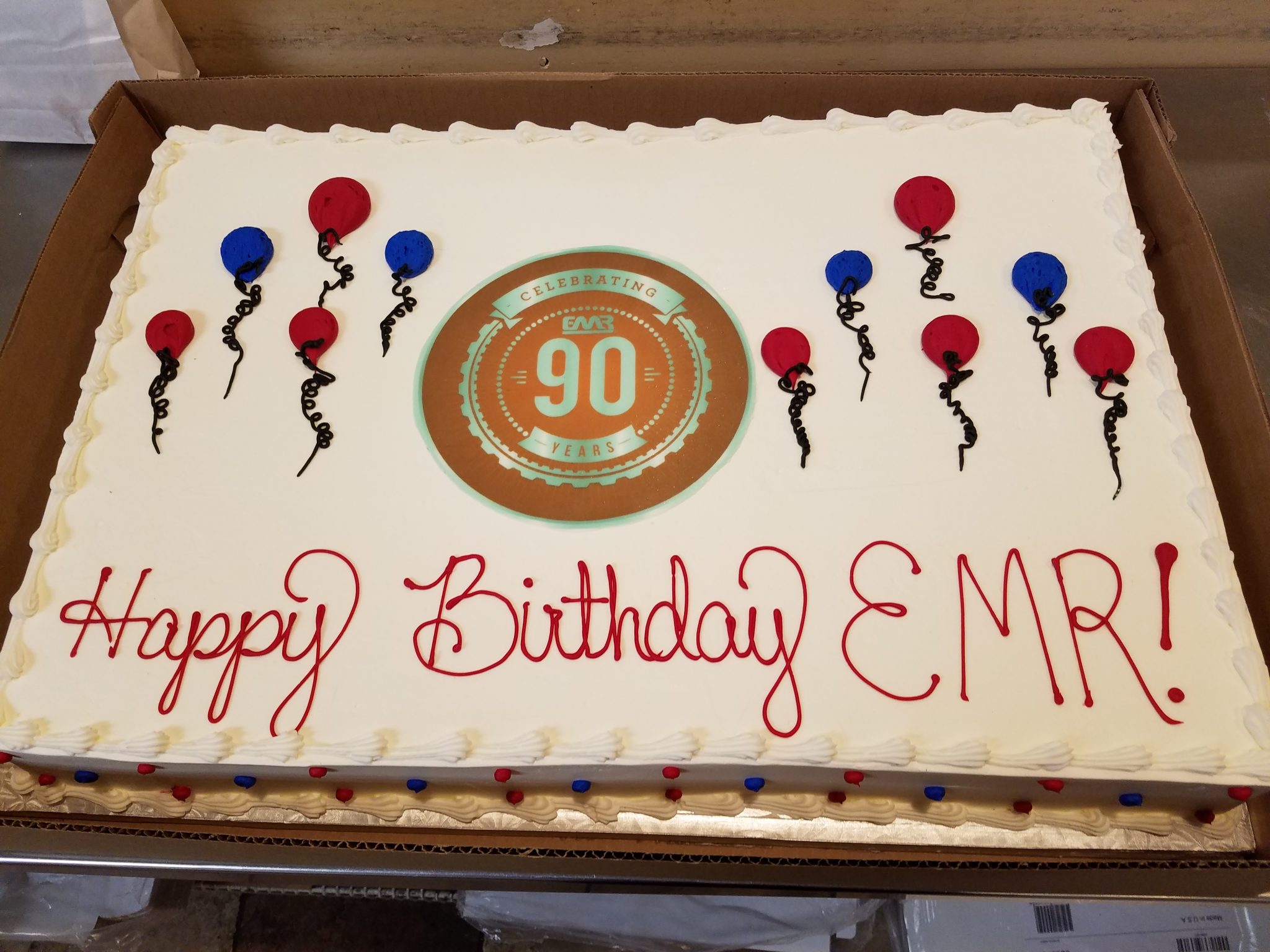 EMR's 90th Birthday